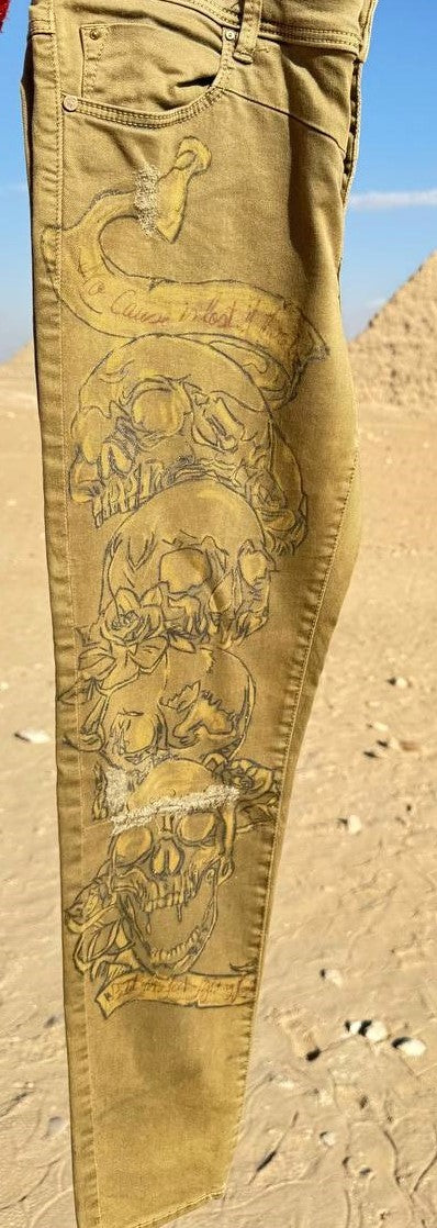 Skull pants